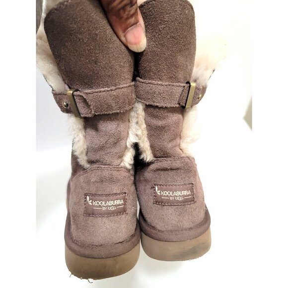 Koolaburra By UGG Women's Shearling Lined Suede Boots size 7 - Picture 5 of 14